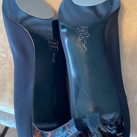💋 4 FOR $50 / VANELI MESH AND PATENT HEELS (SZ 9N) (NEW) - Picture 7 of 9